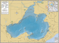 Lake Mendota Wall Map Mapping Specialists Limited